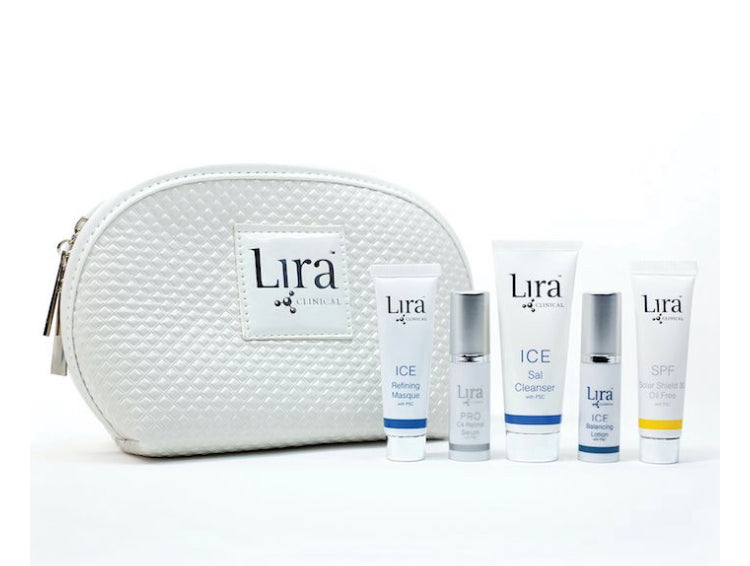 Lira Clinical Acne/Oily Travel + Care Kit