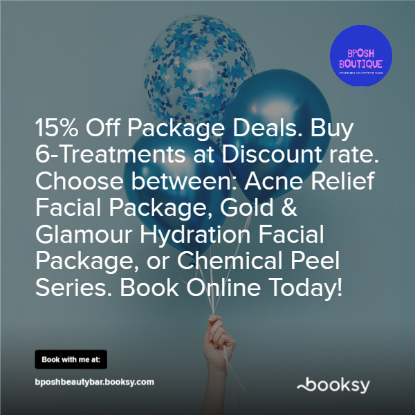 15% Off Customized Facial Package Deals