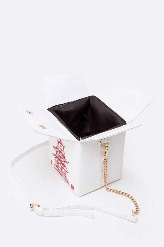 Chinese Take Out Box Fashion Clutch-