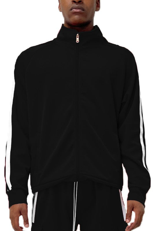 Men's Two Stripe Track Jacket