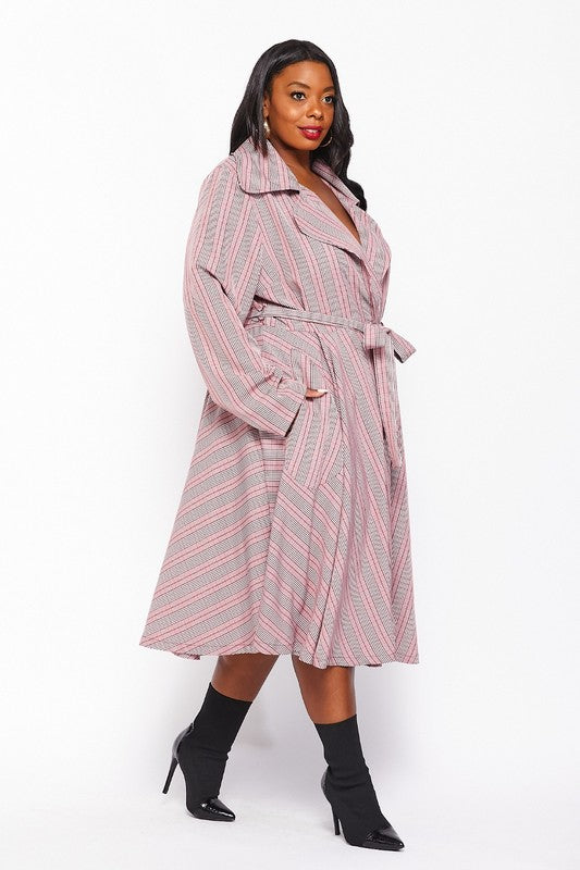 Plus Size Oversized Peacoat