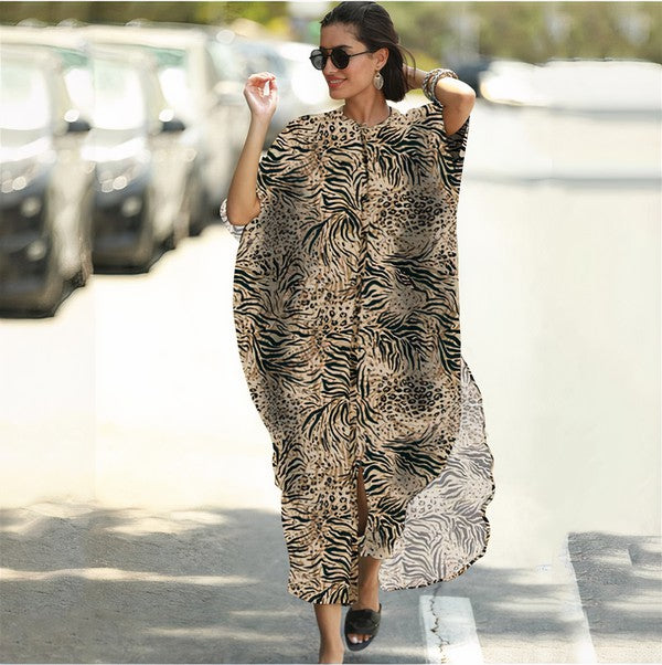 Python Print Mumu Maxi Dress