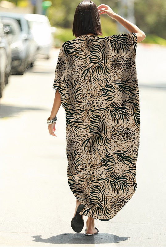 Python Print Mumu Maxi Dress