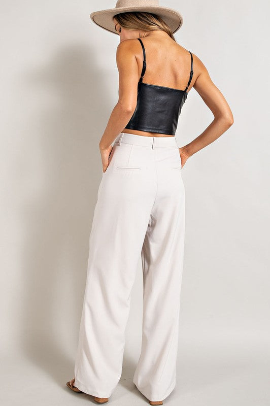 Women's Straight Leg Flowy Pants