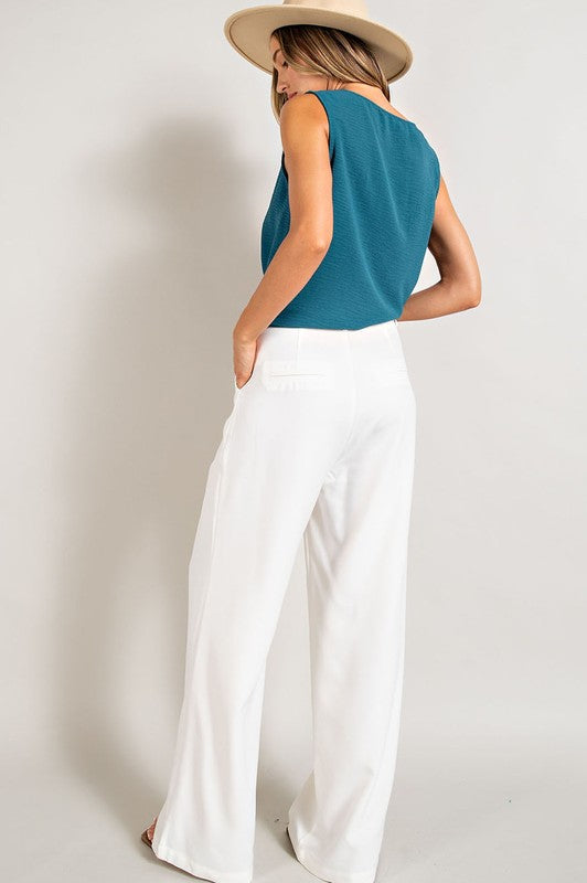 Women's Straight Leg Flowy Pants