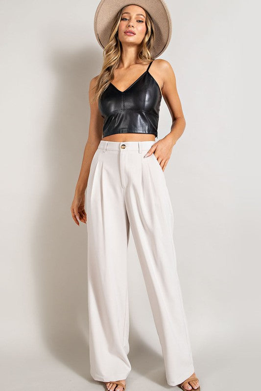 Women's Straight Leg Flowy Pants