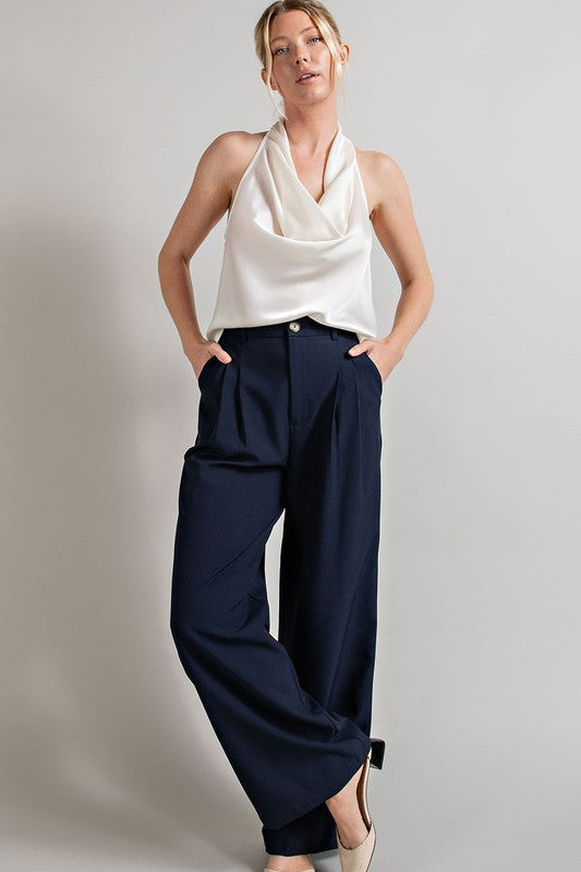 Women's Straight Leg Flowy Pants