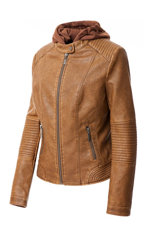 Women's PU Jacket