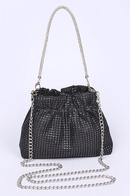 Metallic Crossbody Swing Bag