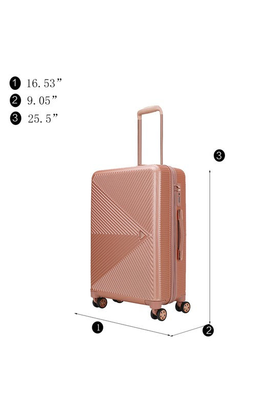 MKF Mia K Collection Extra Large Luggage Set