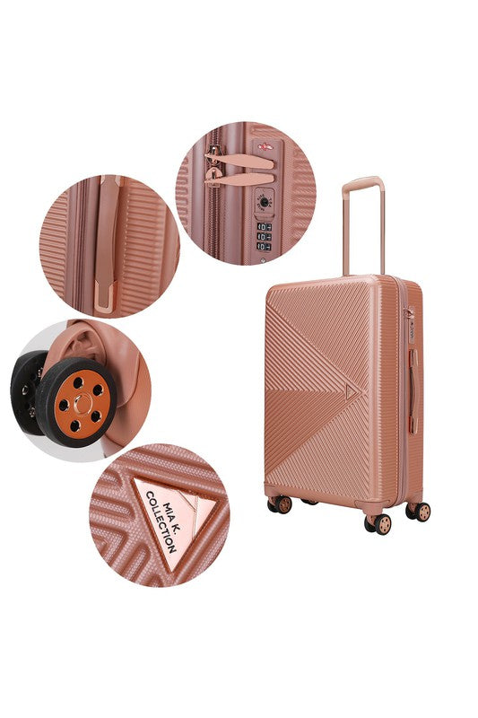 MKF Mia K Collection Extra Large Luggage Set