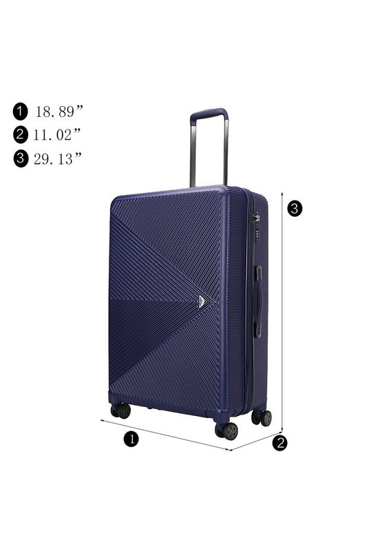 MKF Mia K Collection Extra Large Luggage Set