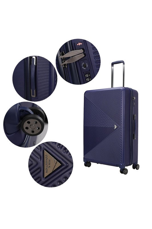 MKF Mia K Collection Extra Large Luggage Set