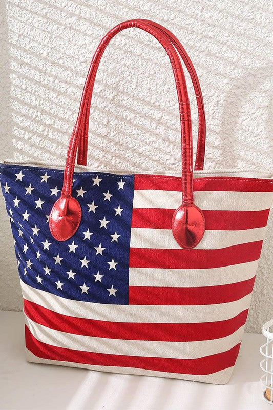 Original American Pattern Tote Bag