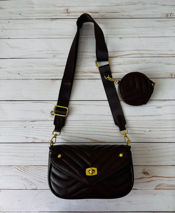 Louise Quilted Crossbody Bag
