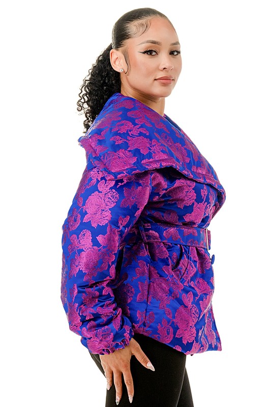 Plus Size Blooming Glam Jacket