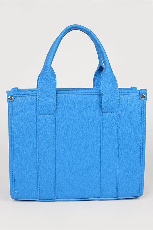Luxury Faux Leather Small Tote Bag