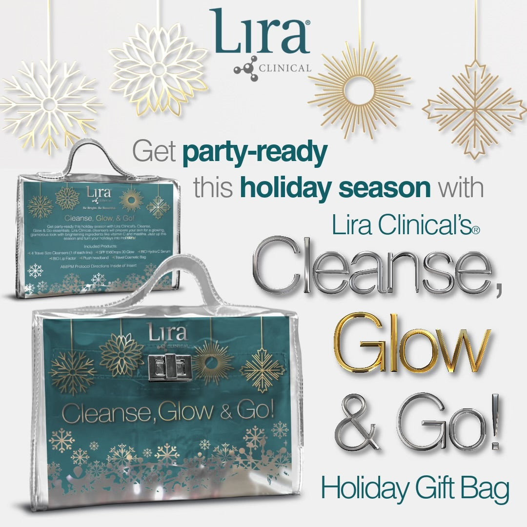 Lira Clinical Cleanse, Glow & Go Holiday Gift Bag