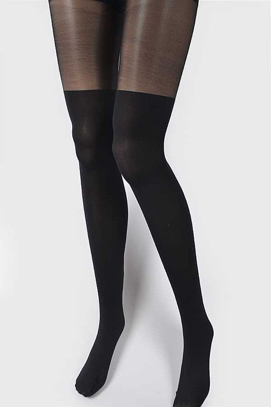 Two Tone Fashion Premium Tights