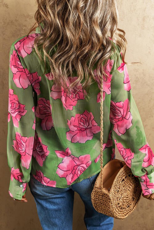 Rosy Long Sleeve Shirt