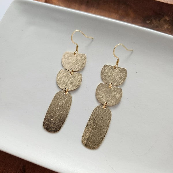 Elizabeth Earrings - Gold