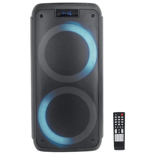 Norcent Dual 6.5 Inch Portable Party BT Speaker