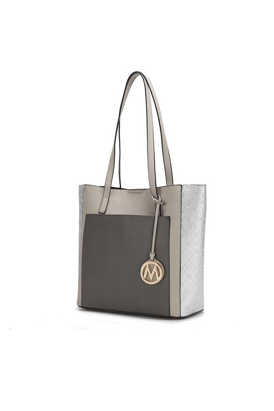 MKF Collection Leah Color-Block Tote Bag by Mia K