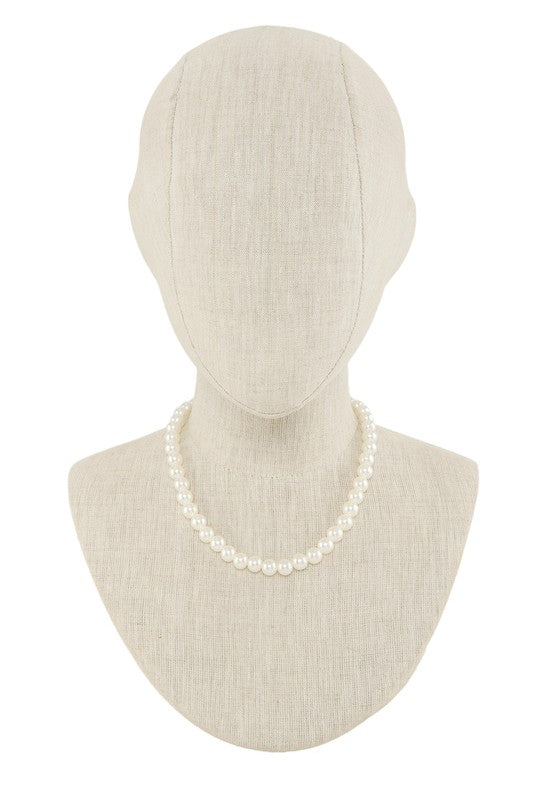 Pearl Beaded Necklace Set