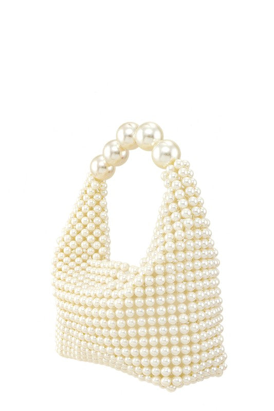 Pearl Square Hand Bag