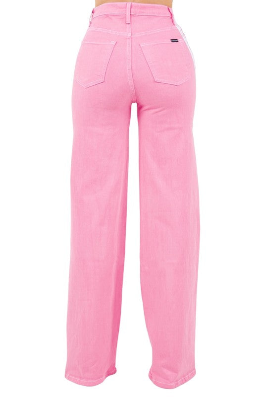 Striped Jean in Pink