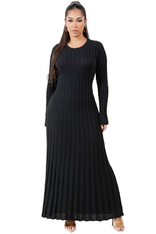 Women's Knitwear Long Maxi Dress