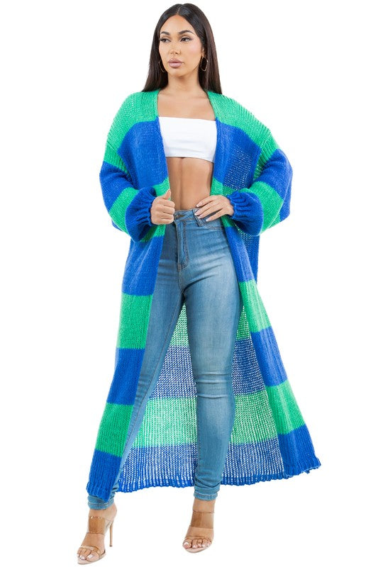 Women's Knit Oversized Cardigan Sweater