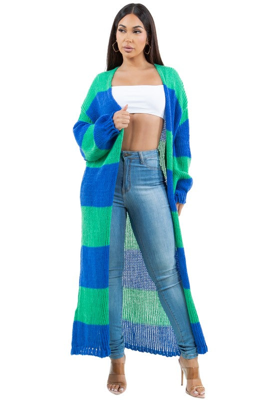 Women's Knit Oversized Cardigan Sweater