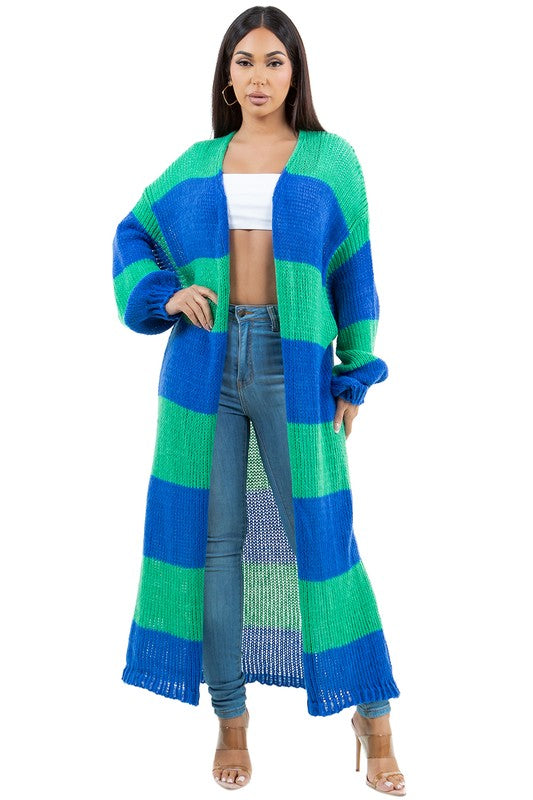 Women's Knit Oversized Cardigan Sweater