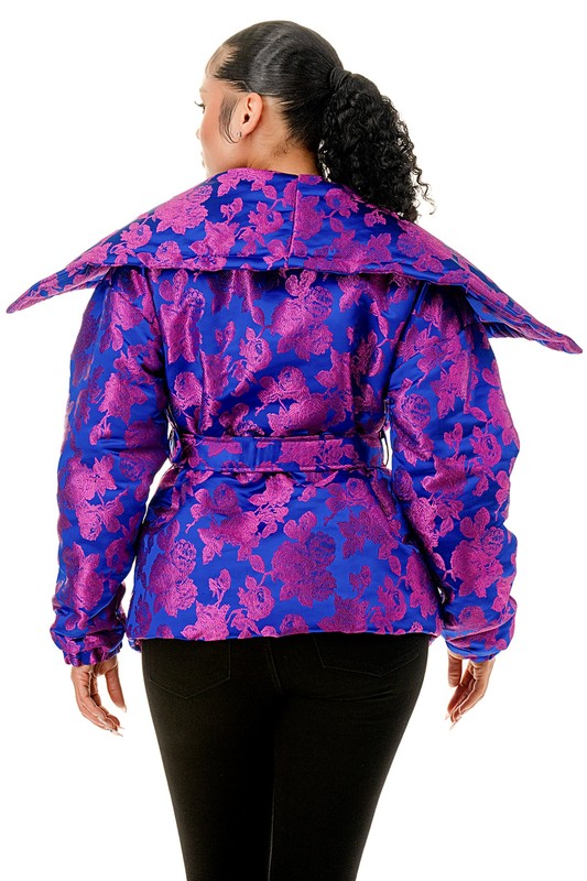 Plus Size Blooming Glam Jacket