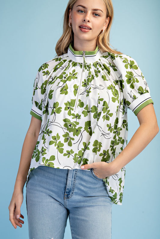 Gigio's Floral High-low Top