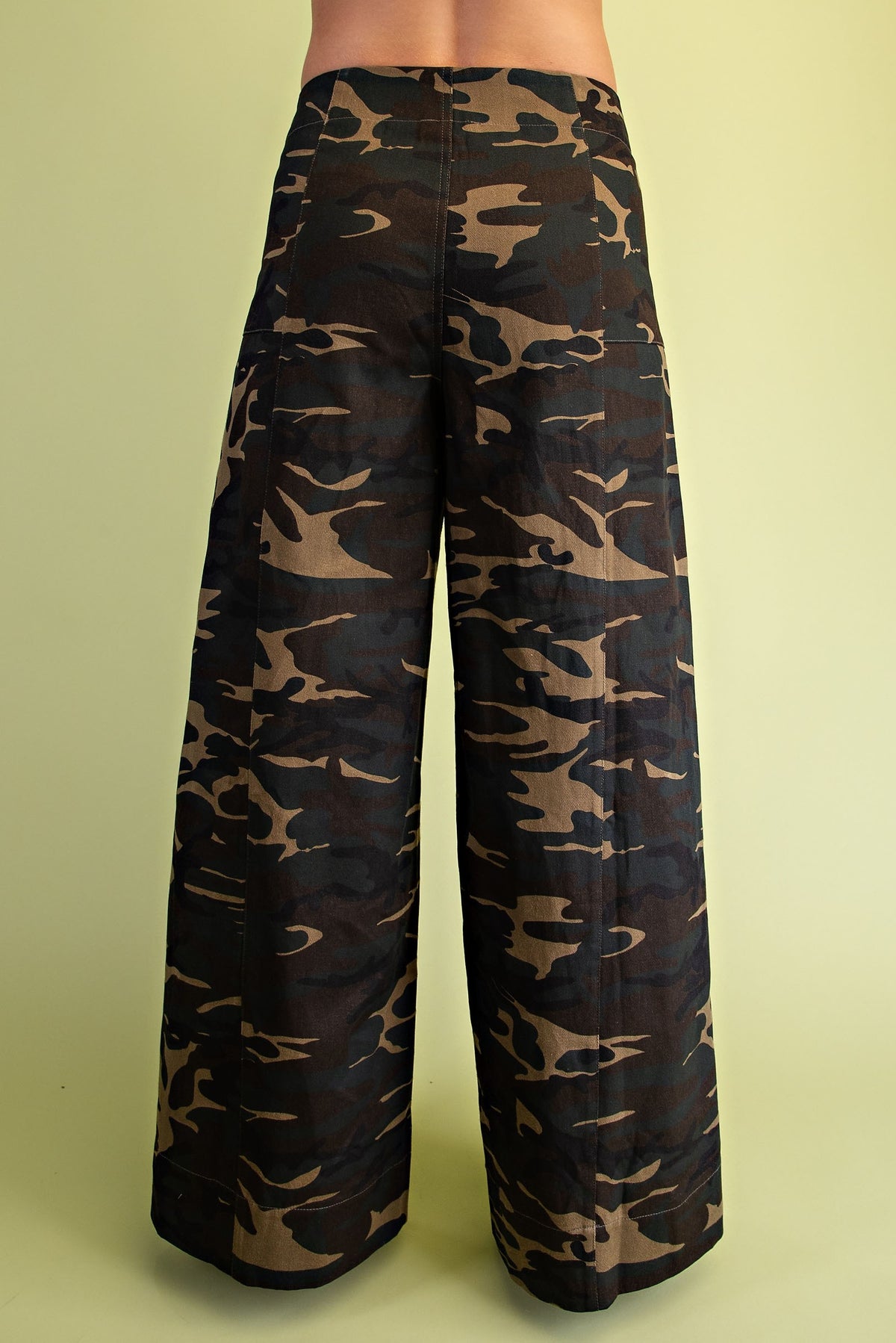 Gigio's Camouflage Wide Leg Pants