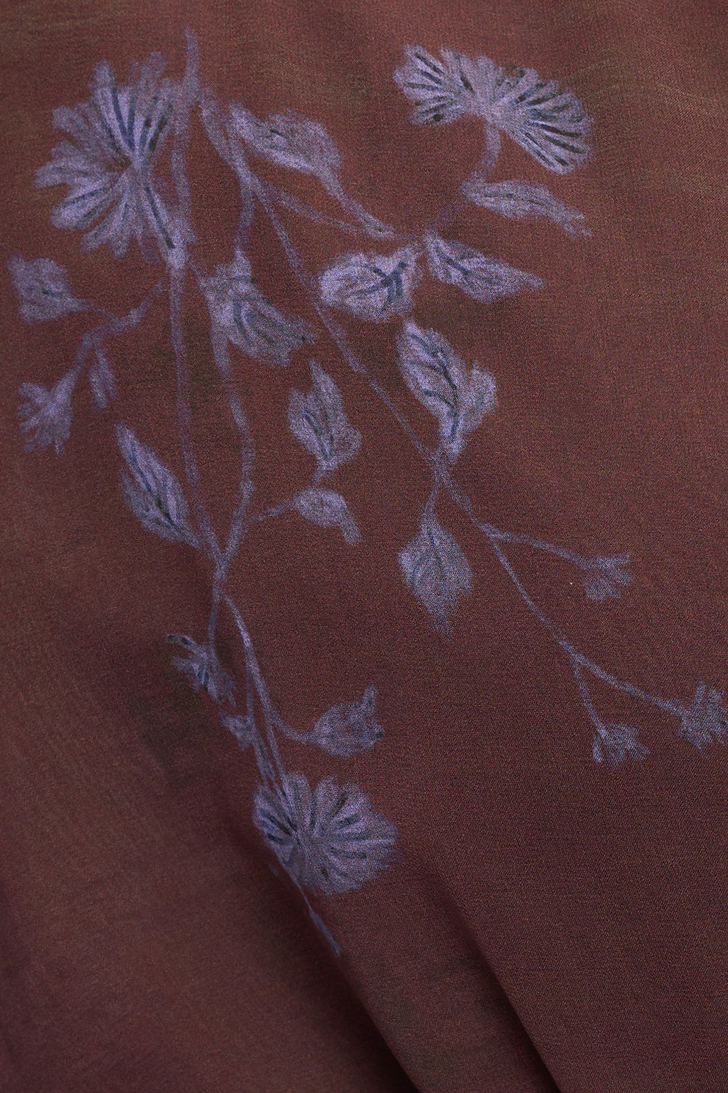 Plus Size Floral Print 3/4 Sleeve Top
