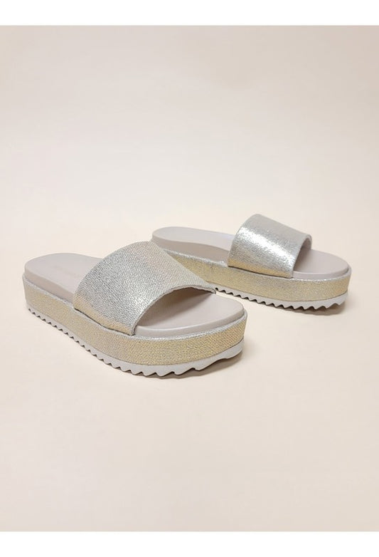 Open Toe Slide Platform Sandals
