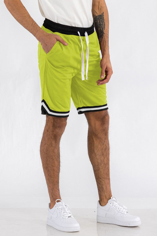 Solid Athletic Basketball Sports Shorts