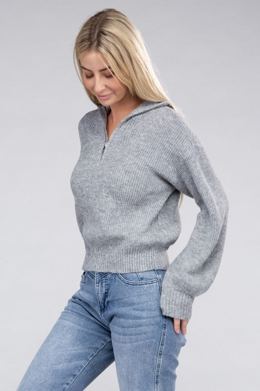 Women's Easy-Wear Half-Zip Pullover