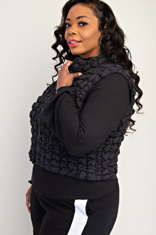 Plus Size Chic Comfort Vest