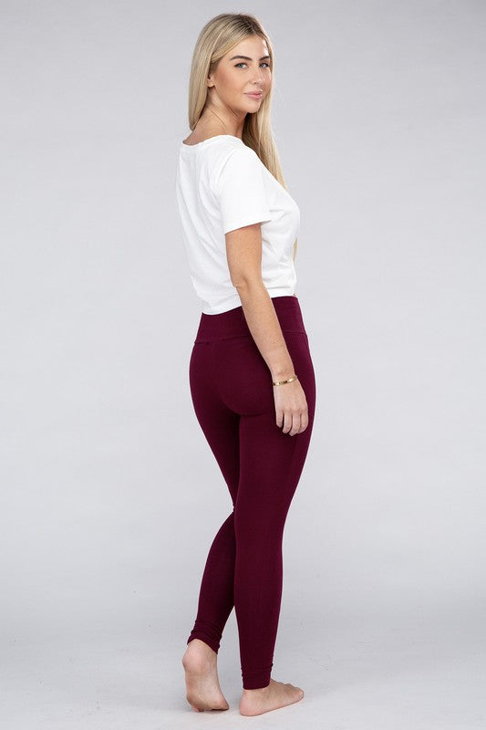 Women's Active Leggings Featuring Concealed Pockets