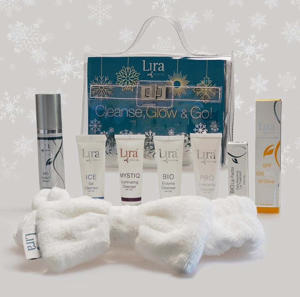 Lira Clinical Cleanse, Glow & Go Holiday Gift Bag