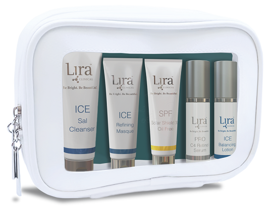 Lira Clinical Acne/Oily Travel + Care Kit