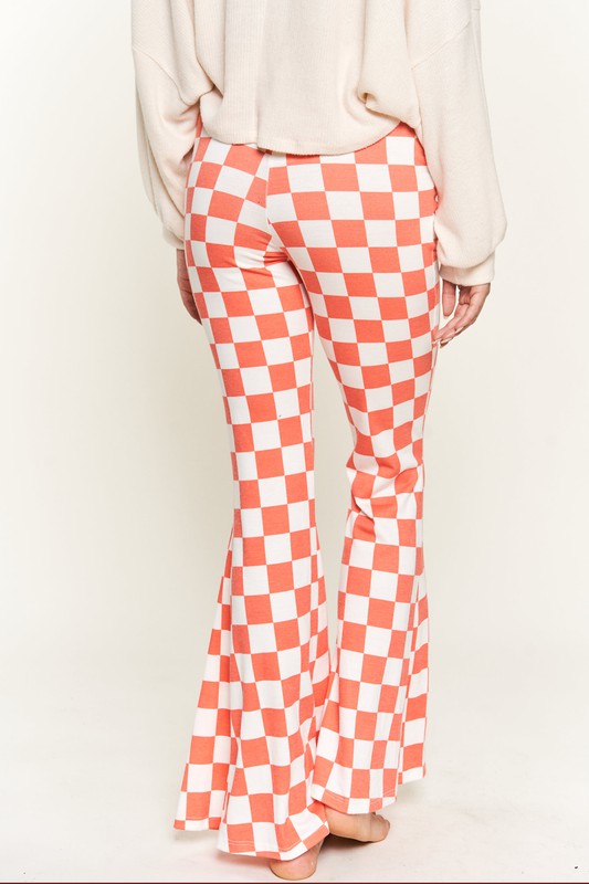 TENNESSEE ORANGE AND WHITE CHECKERED PANTS