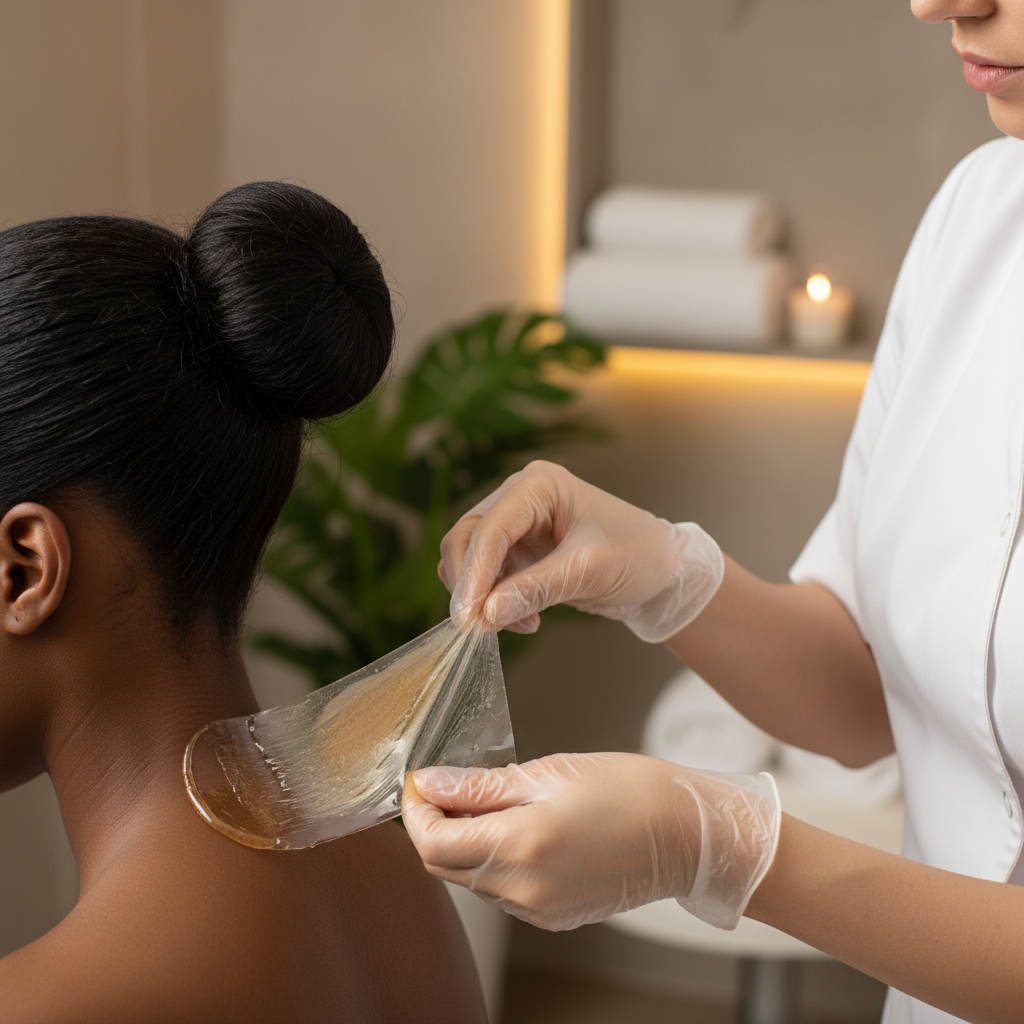 Chin and Neck Waxing Treatment