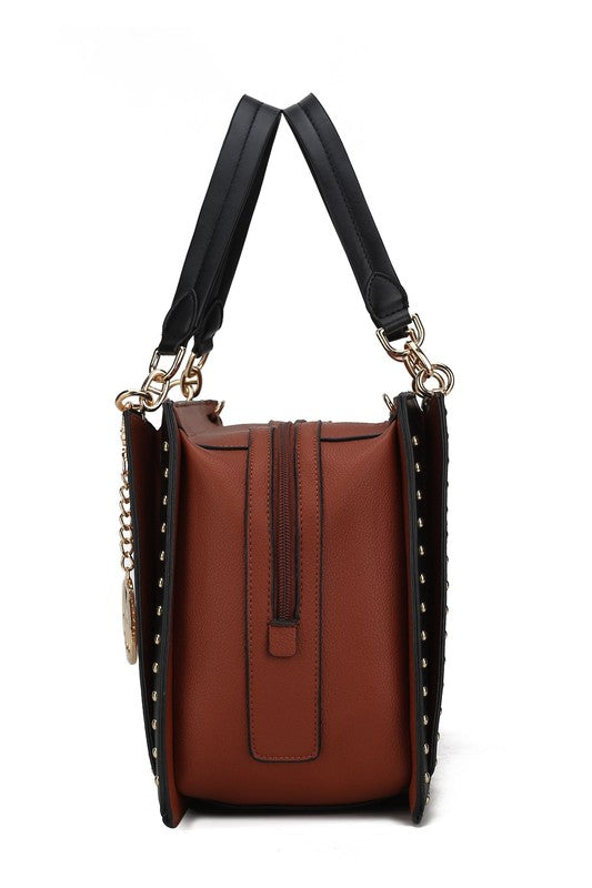 Aubrey Satchel Handbag Crossover by Mia k